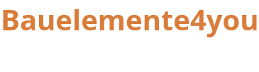 Bauelemente4you - Logo
